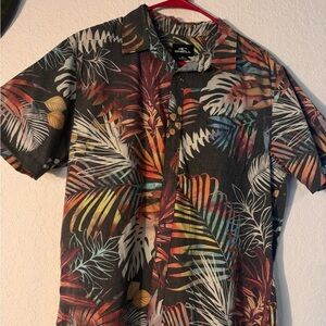 O'Neill short sleeve shirt button up surf beach shirt